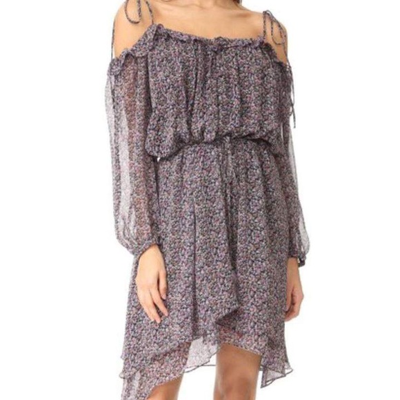 LoveShackFancy Floral Off the Shoulder Dress - Picture 4 of 6